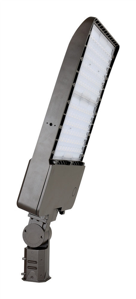 300 Watt LED Parking Lot Area Light - Slipfitter Mount - 41000 Lumens - 5000K Daylight - 480V - Bronze Finish