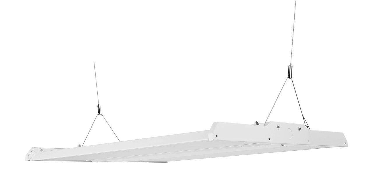 Linear LED High Bay Light - 16.5X10 Inches - Watt Selectable 135W/115W/100W - Max 20250 Lumens - Color Selectable 40K/50K - 120-277V - 0-10V Dimmable