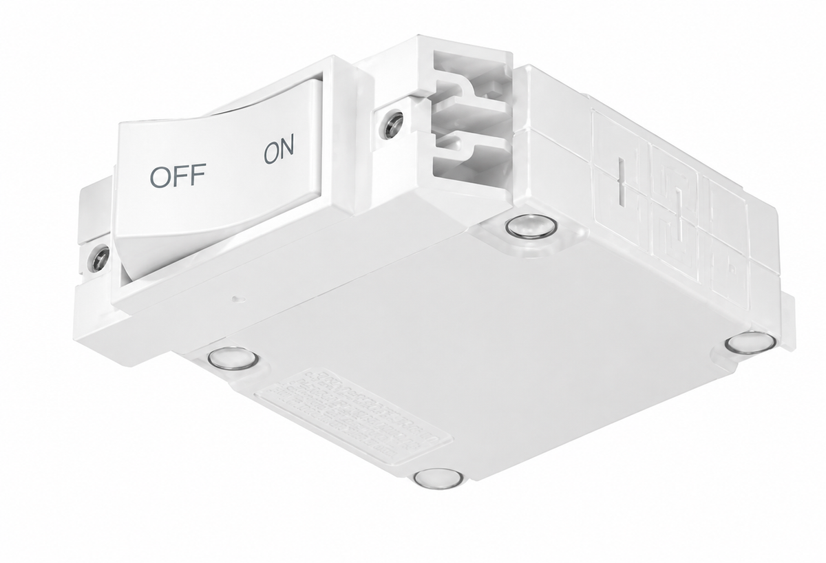 HD Commercial 277V Trac Current Limiting Circuit Breaker,5 Amp,White