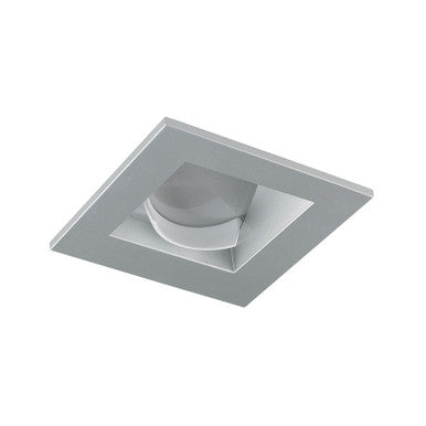 Aculux 2-in Square Architectural Wall Wash Flush Mount, White - 2SQWW W FM