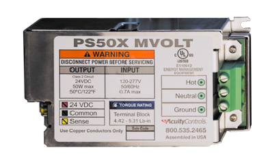 Power Supply,DIN Mount,Terminal Connector,50W,24V DC