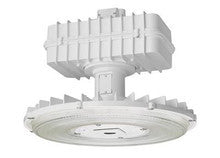 Round industrial high bay,50,000LM,Glass lens,Wide distribution,120V-277V,Generic driver 0-10V dimming,5000K,80 color rendering index,White, super durable