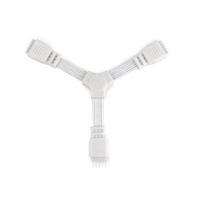 Y-Connector for InvisiLED 24V Tape Light in White