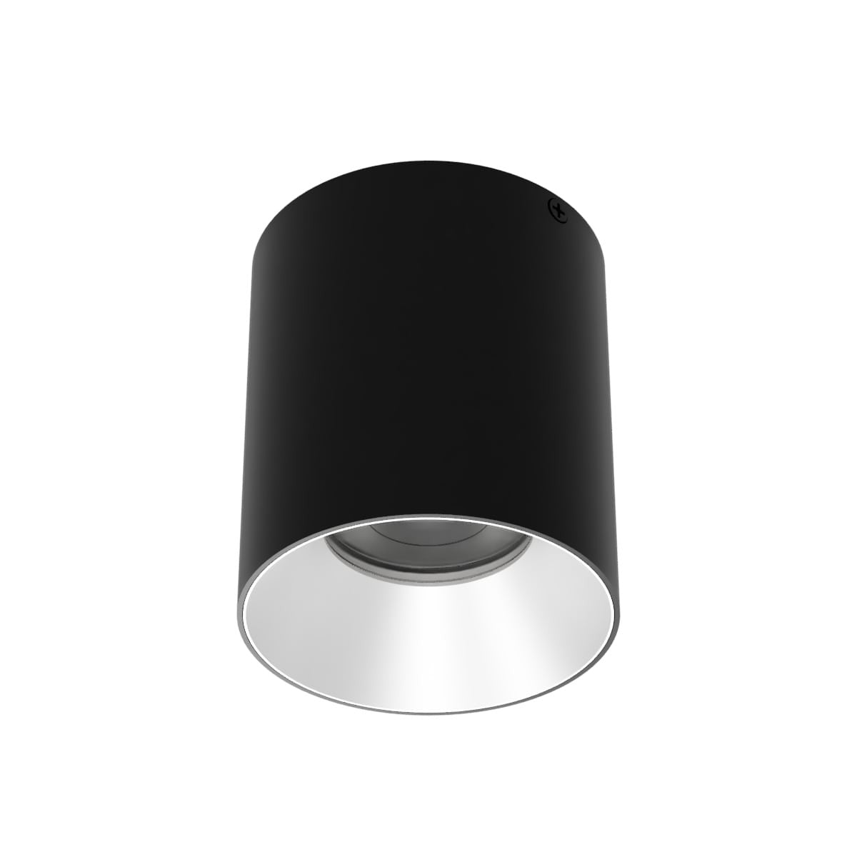 Zoron 5CCT Round Trimless Ceiling Mount Narrow Beam Black/Haze - C4RL-NCS-BKHZ