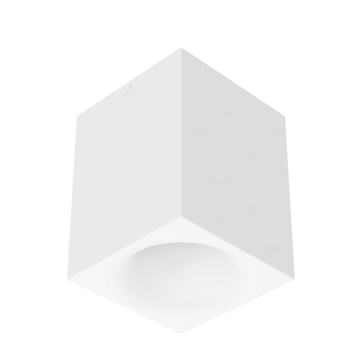 Zoron 5CCT Square Trimless Ceiling Mount Flood Beam Arc Trim White - C4SL-FCS-PWT