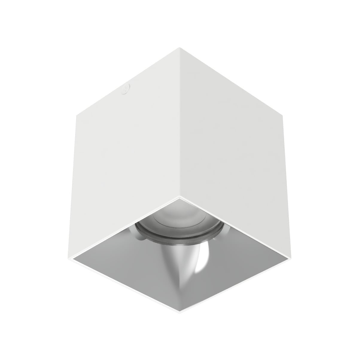 Zoron 5CCT Square Trimless Ceiling Mount Narrow Beam White/Chrome - C4SL-NCS-WTCH
