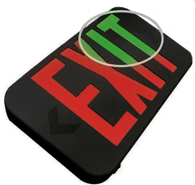 LED Compact Exit Signs - Choose Your Options