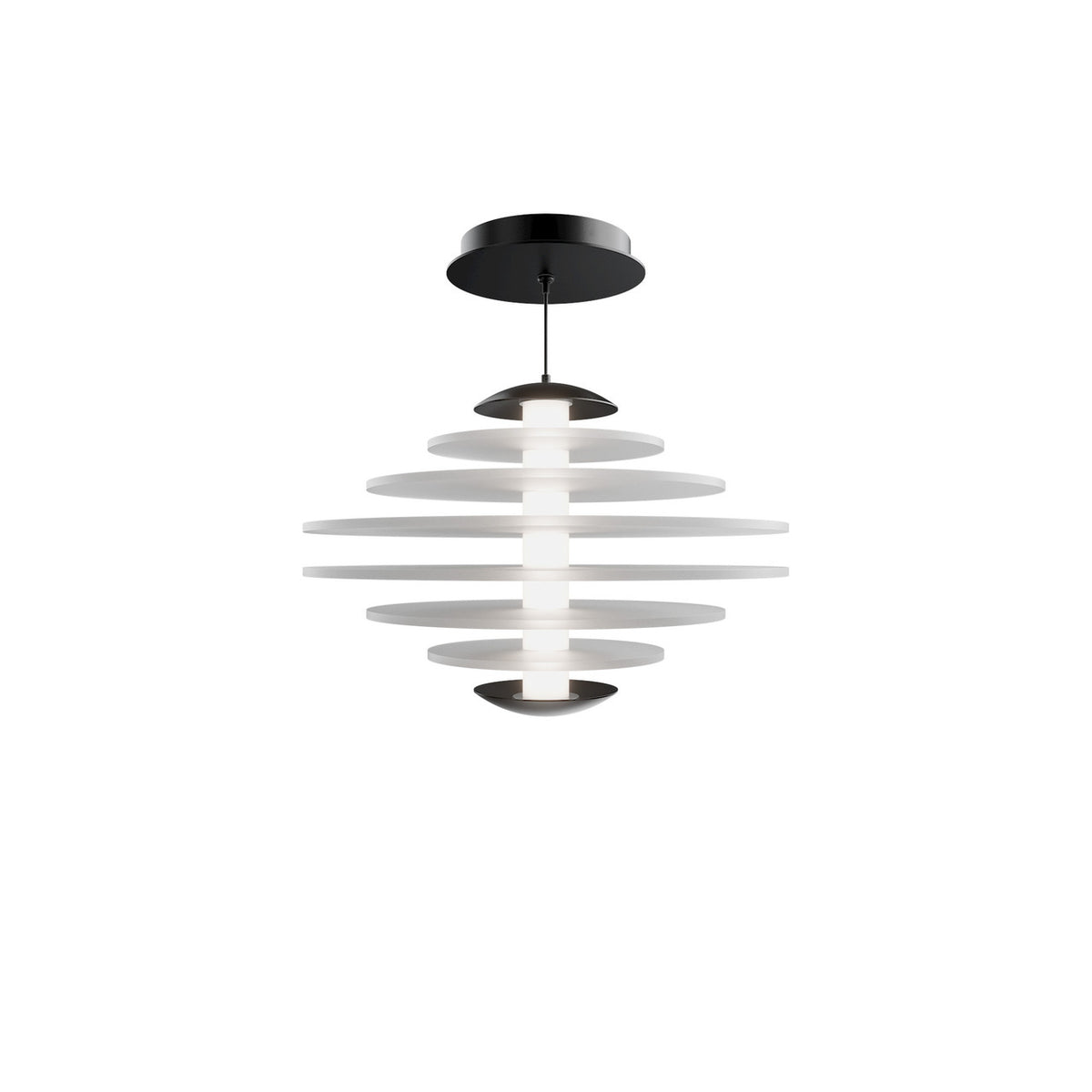 LOOPEY 14in. MINI PENDANT 4CCT - PD420614-BK