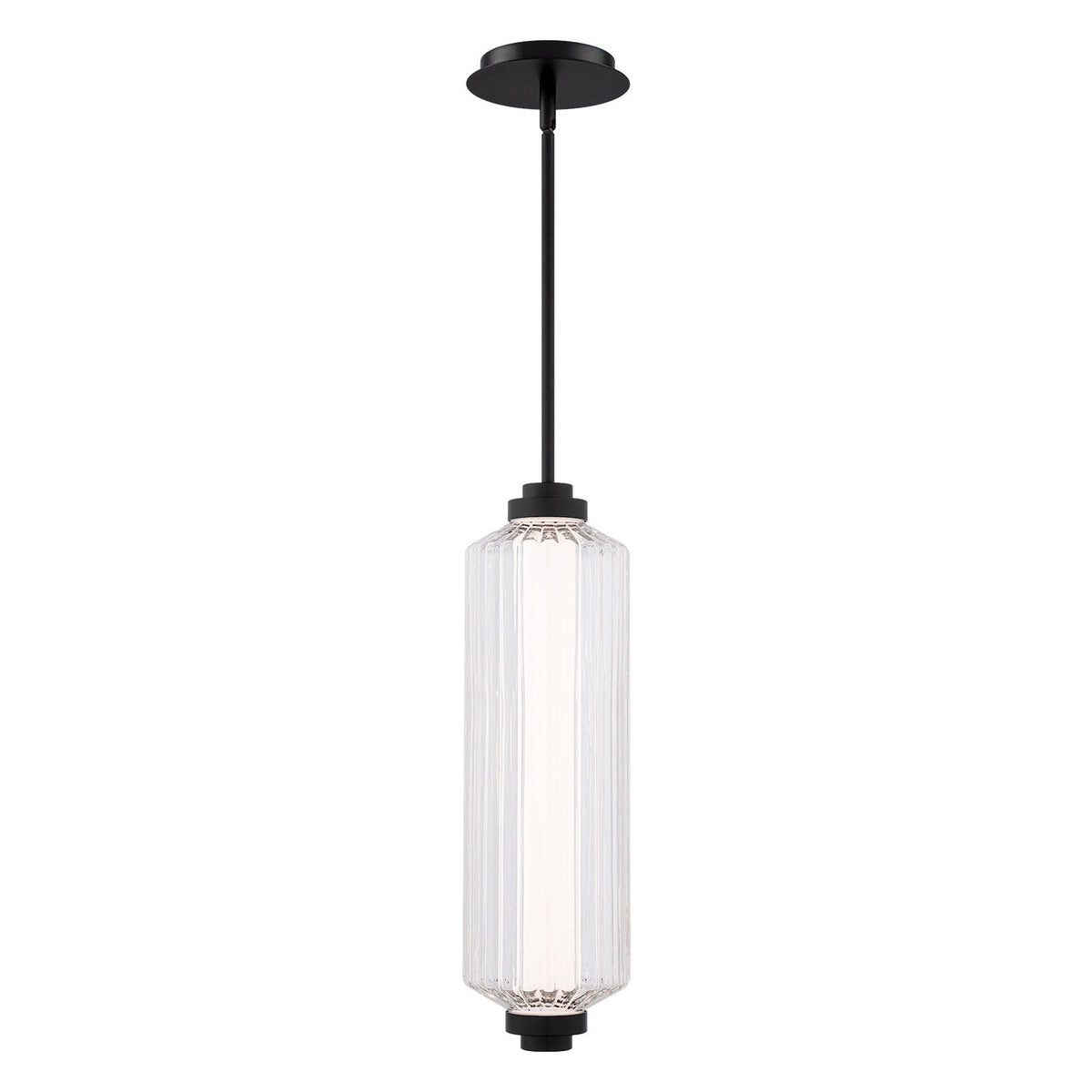 PORTOS 20in. OUTDOOR PENDANT 4CCT - PDW118620-BK