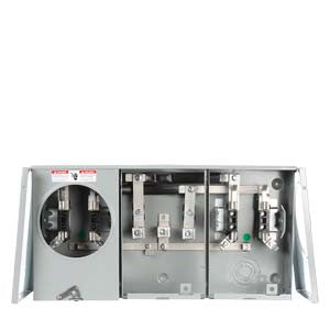 Siemens - UA2311-0PZA 100A 4J RGLS 2POS HRNBPS MS OH/UG 7/16BLA12 2POS STL RINGLESS HUB OPEN 7/16BKT HORN BYPASS GR