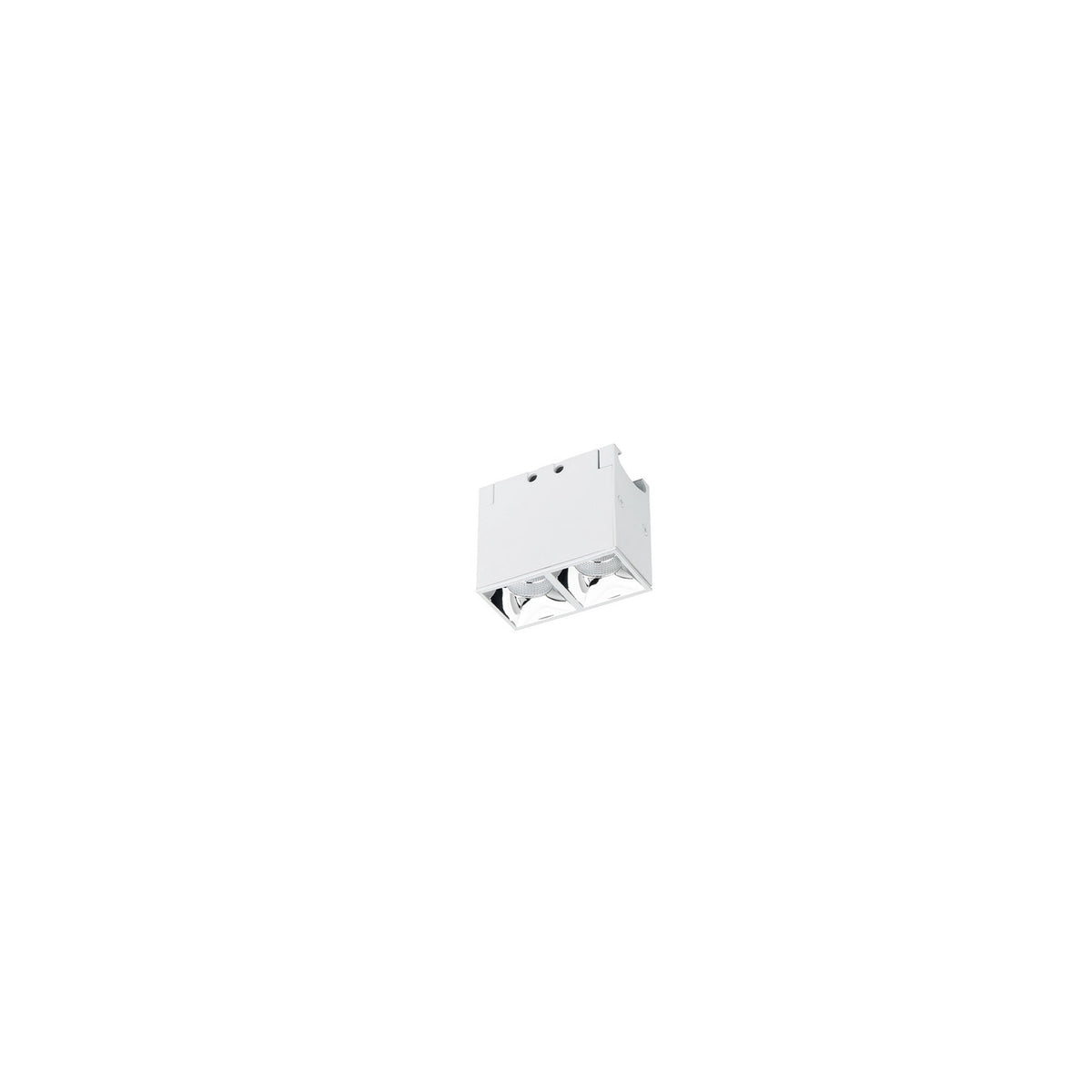 Multi Stealth Downlight Trimless 2 Cell Spot Beam 3500K 90CRI in Chrome