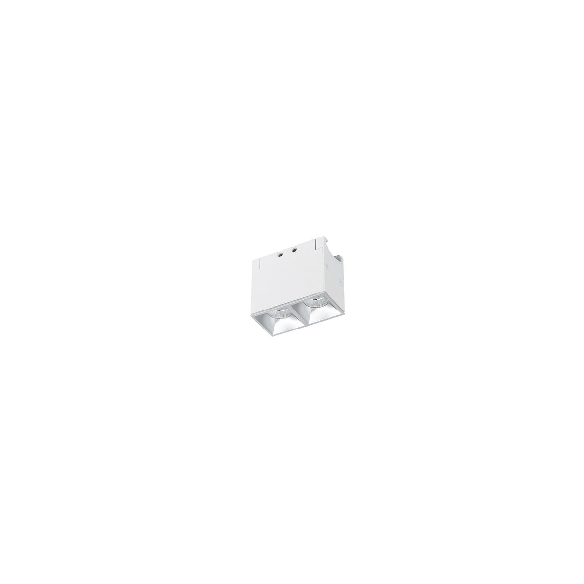 Multi Stealth Downlight Trimless 2 Cell Spot Beam 3500K 90CRI in Haze