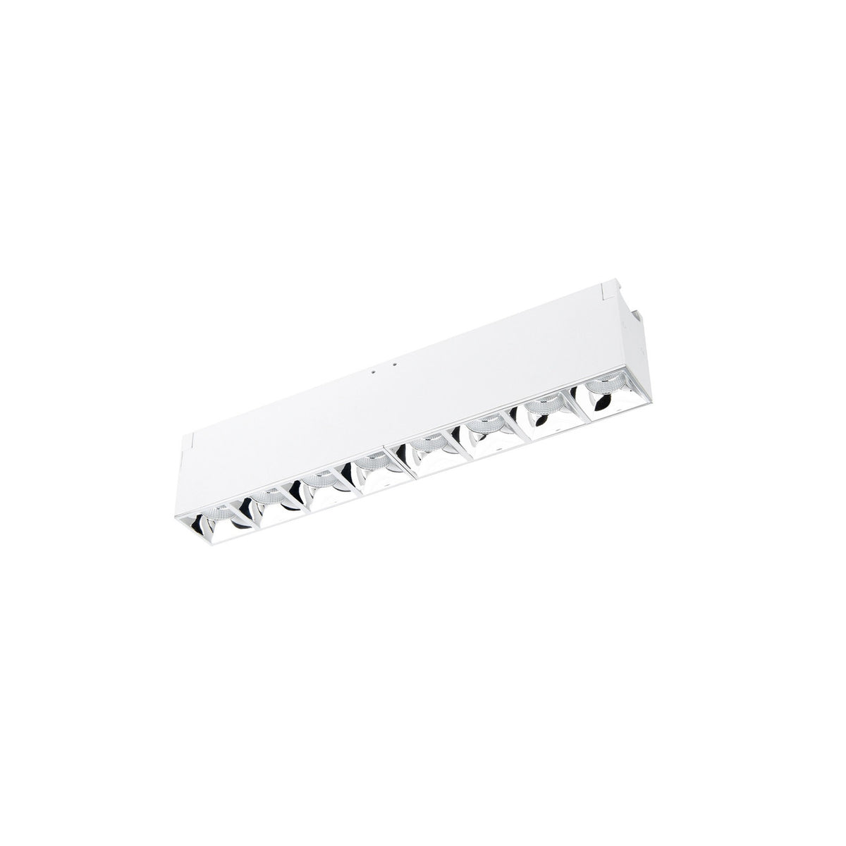 Multi Stealth Downlight Trimless 8 Cell Spot Beam 4000K 90CRI in Chrome