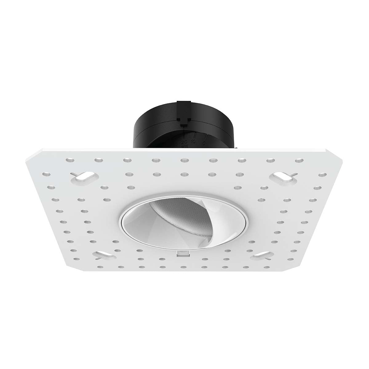 Aether 2in Wall WashRound Trimless Asym CRI90 3000K White - R2ARWL-A930-WT