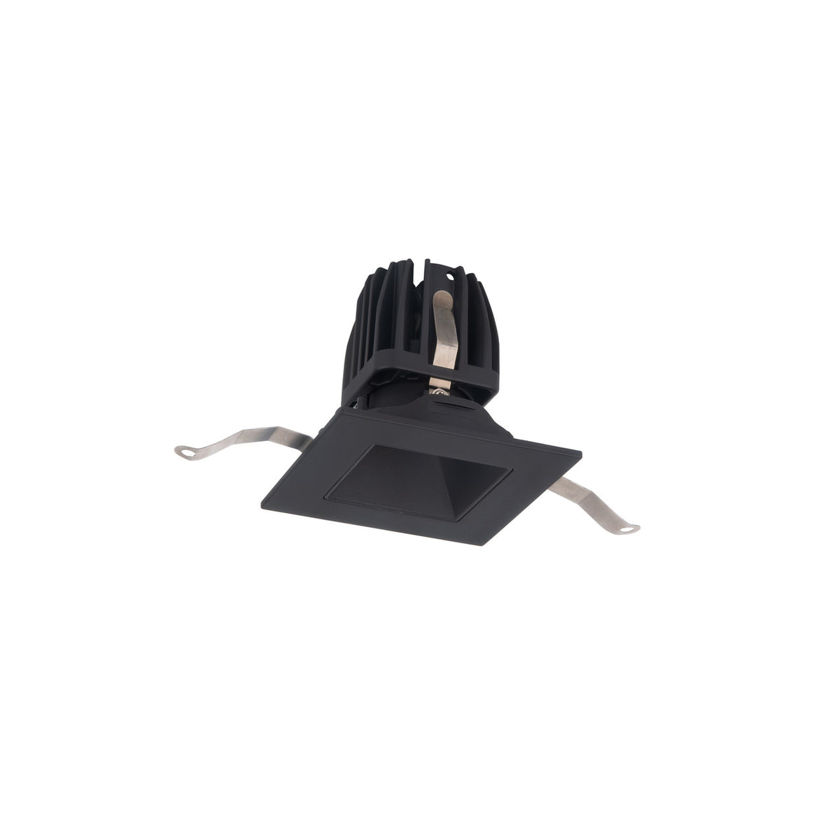 FQ 2in. Shallow Square Downlight Trim Dim-to-Warm Black