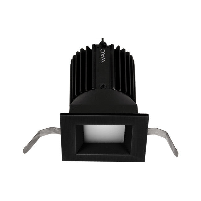 Volta 2in Square Shallow Regressed Trim Wide Flood Beam 2700-6500K in Black - R2SD1T-WTWB-BK