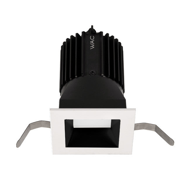 Volta 2in Square Downlight Trim Wide Flood Beam 2700-6500K in Black White - R2SD2T-WTWB-BKWT