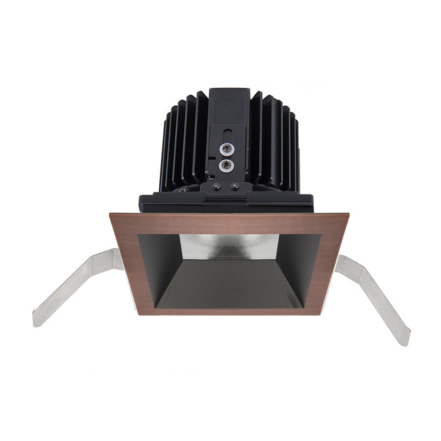 Volta 4.5in Square Shallow Regressed Trim Flood Beam 2700-6500K in Copper Bronze - R4SD1T-FTWB-CB