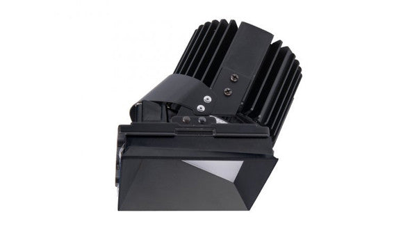 Volta 4.5in Square Wall Wash Trimless Asymmetrical Beam 1800-4000K in Black - R4SWL-ATWA-BK