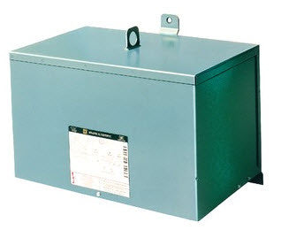 Transformer, Dry Type, 15KVA, 3 Phase, 480V Delta Primary, 208Y/120V Secondary - 15T2FSS