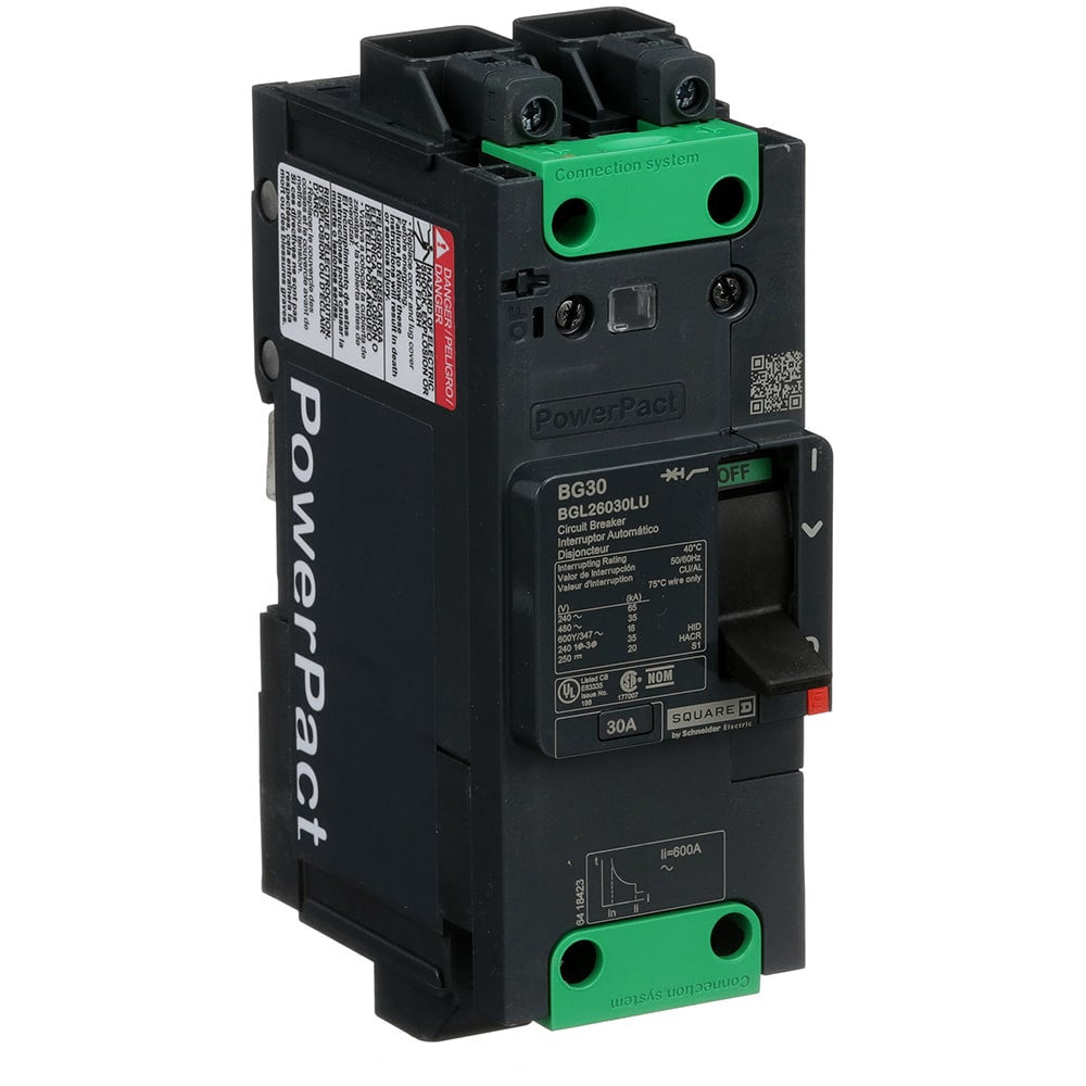 Molded Case Circuit Brkr 600Y/347V 30A |Square D By Schneider Electric BGL26030LU - BGL26030LU