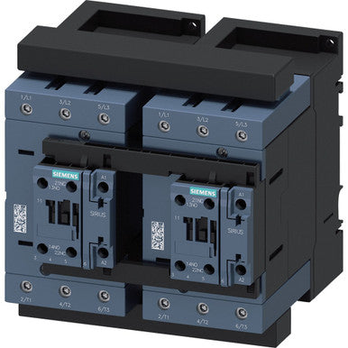 Reversing Contactor Assembly, AC-3, 45 Kw 400 V, 230 V AC/50/60 Hz 3-POLE, Size S3 Screw Terminal - 3RA23468XB301AL2