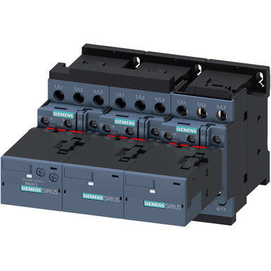 Contactor assembly for star-delta wye-delta start AC-3 11 kW/400 V - 3RA24238XF321AC2
