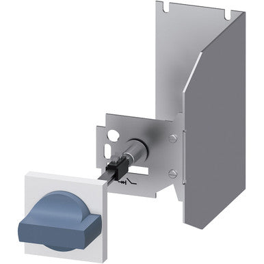 Door-coupling rotary operating mechanism for circuit breaker Size S2 Handle gray new design - 3RV2936-2B