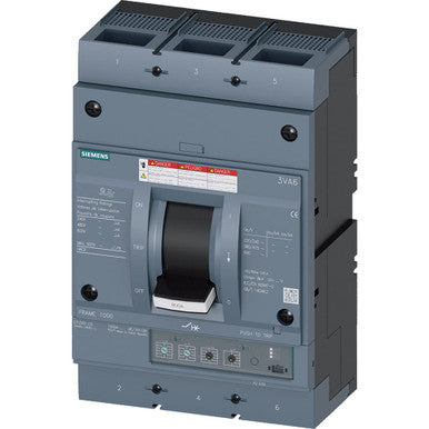 Breaker 3VA65 3P 600A 65KA ETU3-LSI 100 Nut - 3VA6560-6HN32-2AA0
