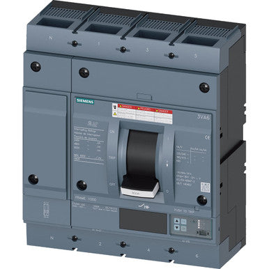 Breaker 3VA65 4P 800A 65KA ETU5-LSIG Nut - 3VA6580-6JQ42-0AA0