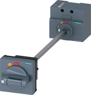 Breaker, Molded Case, 3VA51, Handle Kit, Rotary Handle 300MM Shaft, 125A - 3VA9137-0FK31