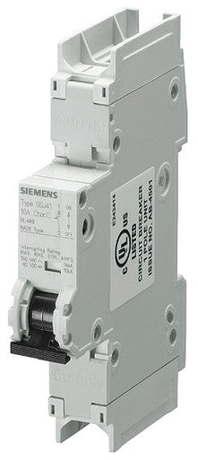 Miniature circuit breaker 240 V 10kA, 1-pole, D, 50 A, D=70 mm according to UL 489 - 5SJ41508HG41
