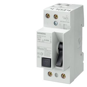 1+N Pole Type AC Residual Current Circuit Breaker, 25A 5SM3, 30MA - 5SM3312-0