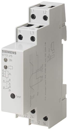 Voltage relays AC 230/400V 0.85 2 CO contacts Response delay 0.5 s Return - 5TT3415