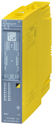 Siemens Industry Inc Et 200Sp Ha F-Dq 10X24Vdc/2A - 6DL11366DA000PH1