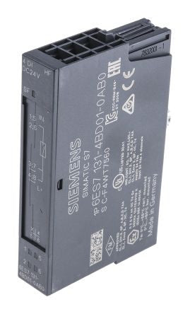 PLC I/O MODULE SIMATIC ET 200S 4 X I/O, 500 MA 24 V DC, 81 X 15 X 52 MM - 6ES7131-4BD01-0AB0