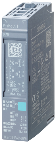 Plc Expansion Modules, Counter, Position Detector, 24 VDC, S7-1500 Series - 6ES7138-6BA01-0BA0