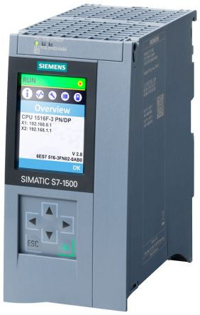 Siemens Industry Inc Cpu 1516F-3 Pn/Dp 3Mb Prog 75Mb Data - 6ES7516-3FP03-0AB0