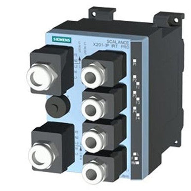 SCALANCE X201-3P IRT PRO Managed IE IRT switch Degree of protection - 6GK5201-3JR10-2BA6