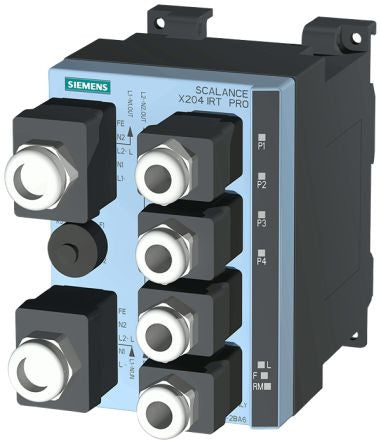 SCALANCE X204IRT PRO managed IE IRT switch with degree of protection - 6GK5204-0JA10-2BA6
