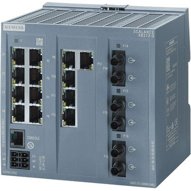 SCALANCE XB213-3 managed Layer 2 IE switch 13x 10/100 Mbit/s RJ45 - 6GK52133BB002AB2