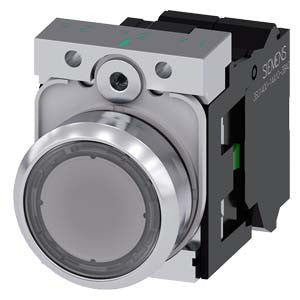 Siemens Industry Inc Illuminated Pushbutton Clear - A6X30143744