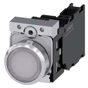 Siemens Industry Inc Illuminated Pushbutton White - A6X30144342