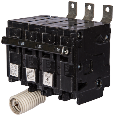Miniature Circuit Breaker, BL Series, 60A, 3 Pole, 120/240V AC, 10kA at 240V AC - B36000S01