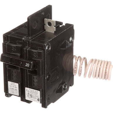 Miniature Circuit Breaker, BQ Series, 20A, 1 Pole, 120V AC, 10kA at 120V AC - BQ1B02000S01