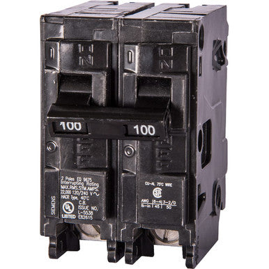 125 Amp Main Breaker Siemens - EQ8682