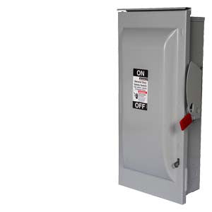 Siemens 400A 3P 240V 3W Non-fused Gd Type 1 - GNF325