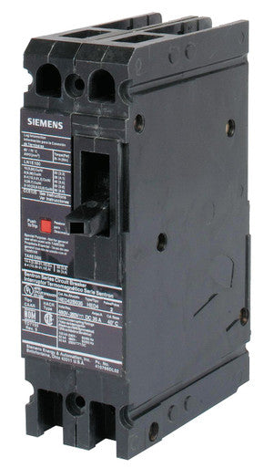 Molded Case Circuit Breaker, HED4 Series, 35A, 2 Pole, 480V AC, 42kA at 480V AC - HED42B035
