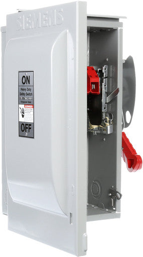 Siemens 60A 3P 600V 3W Non-fused Hd Type 3R - HNF362R
