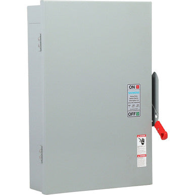 Siemens (Furnas), HNF366JA, Non-Fusible Safety Switch, Enclosed, NEMA 12, 3 Pole, 480V, 600 UL Amps - HNF366JA
